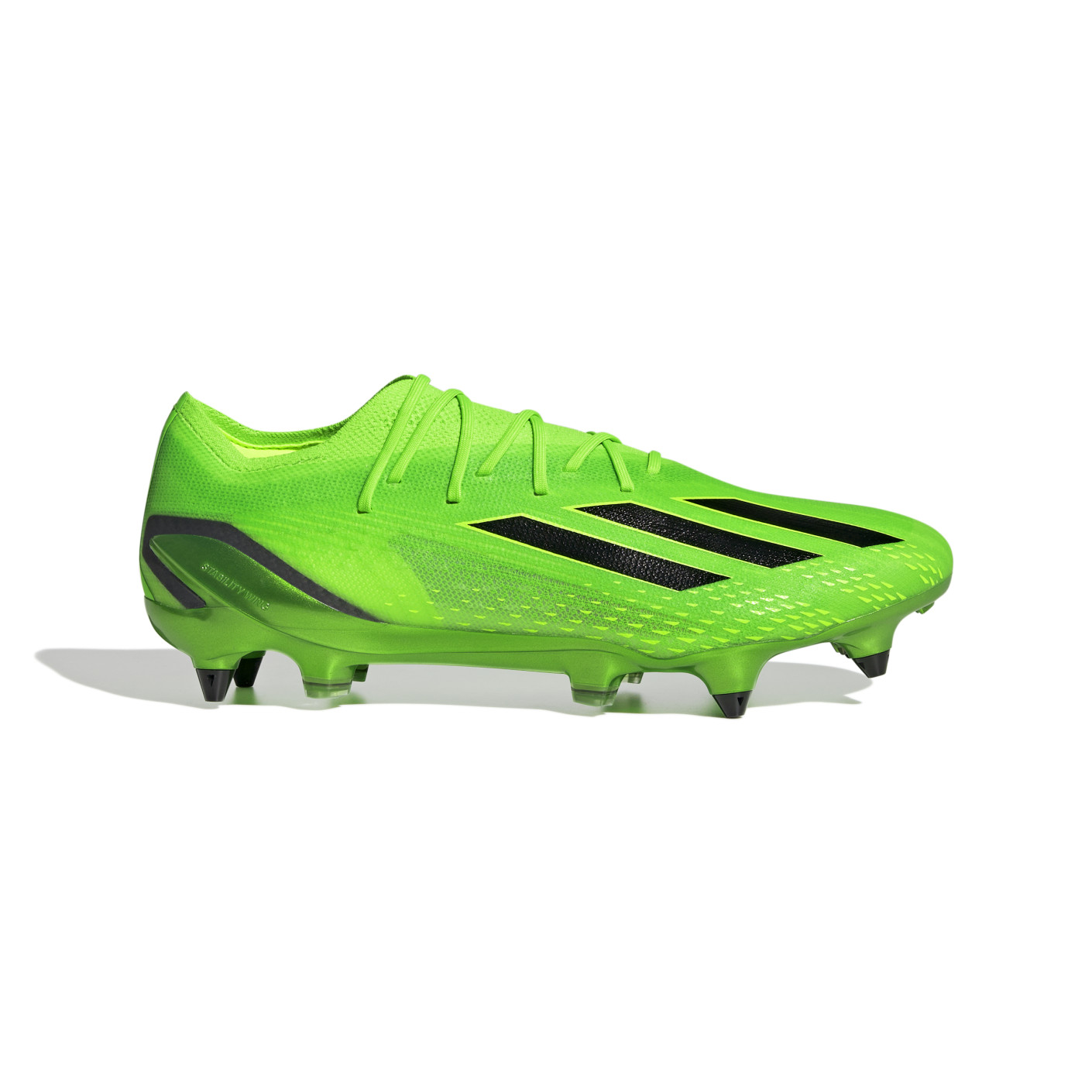 adidas X Speedportal.1 IJzeren-Nop Voetbalschoenen (SG) Groen Zwart Geel