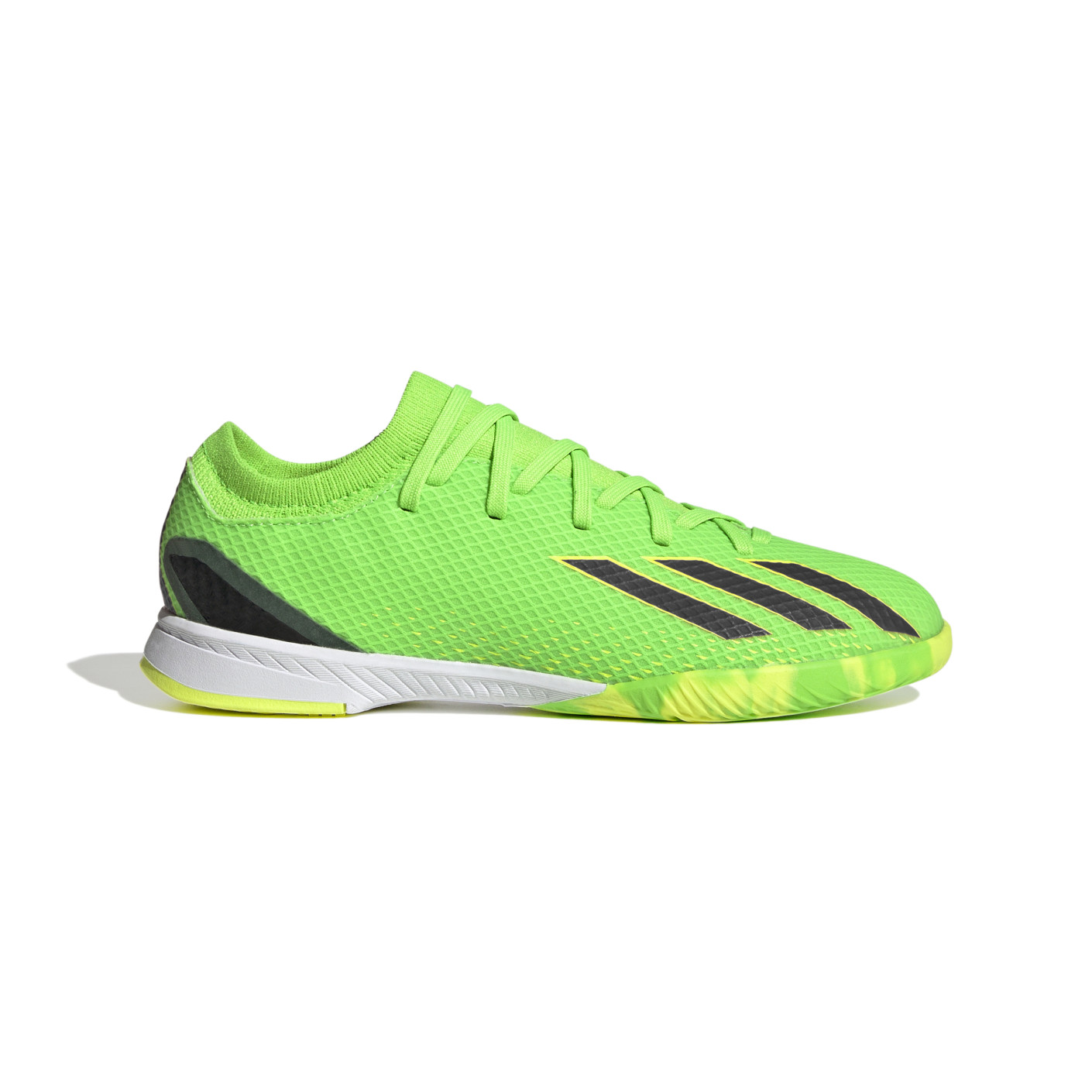 adidas X Speedportal.3 Zaalvoetbalschoenen (IN) Kids Groen Zwart Geel