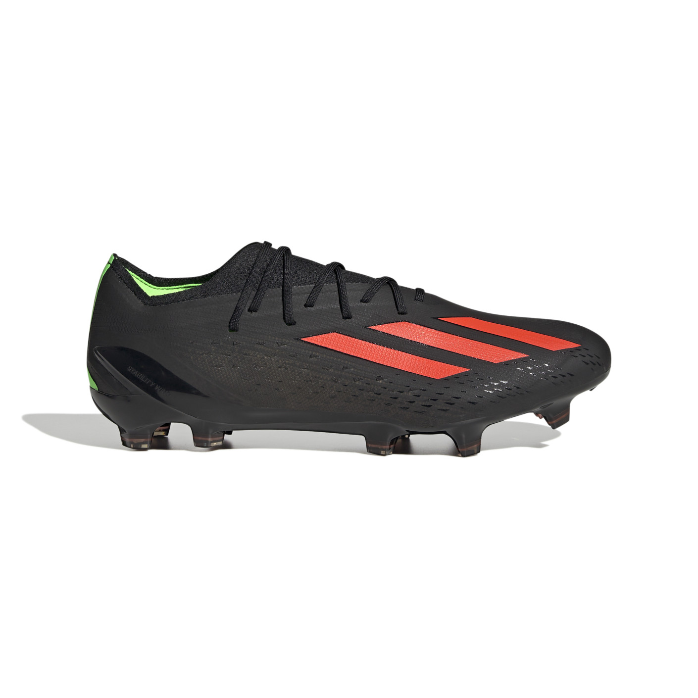 adidas X Speedportal.1 Gras Voetbalschoenen (FG) Zwart Rood Groen