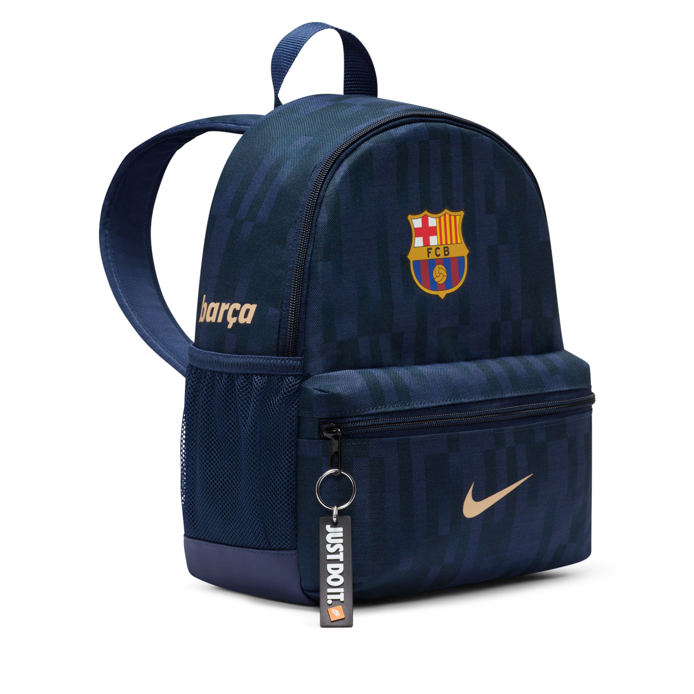 Nike FC Barcelona Mini Rugtas Kids Donkerblauw Goud