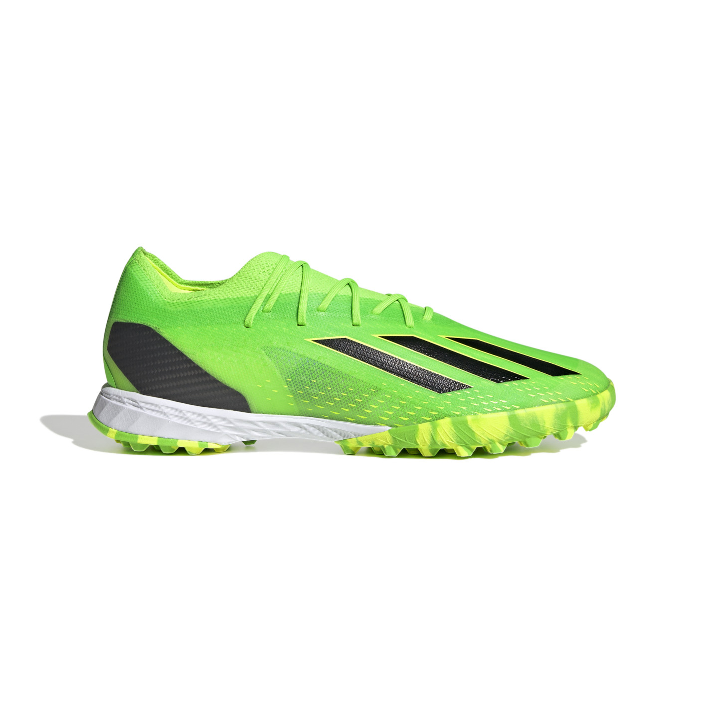 adidas X Speedportal.1 Turf Voetbalschoenen (TF) Groen Zwart Geel