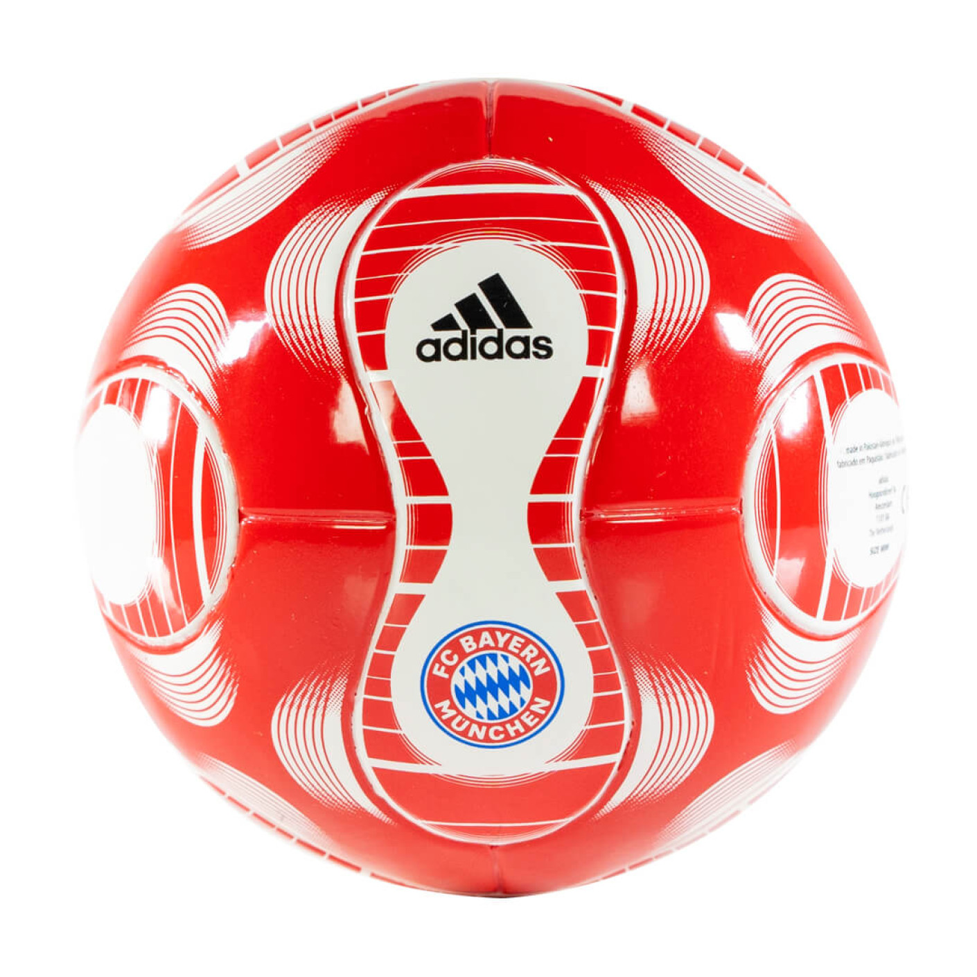 adidas Bayern München Mini Voetbal Rood Wit Zwart