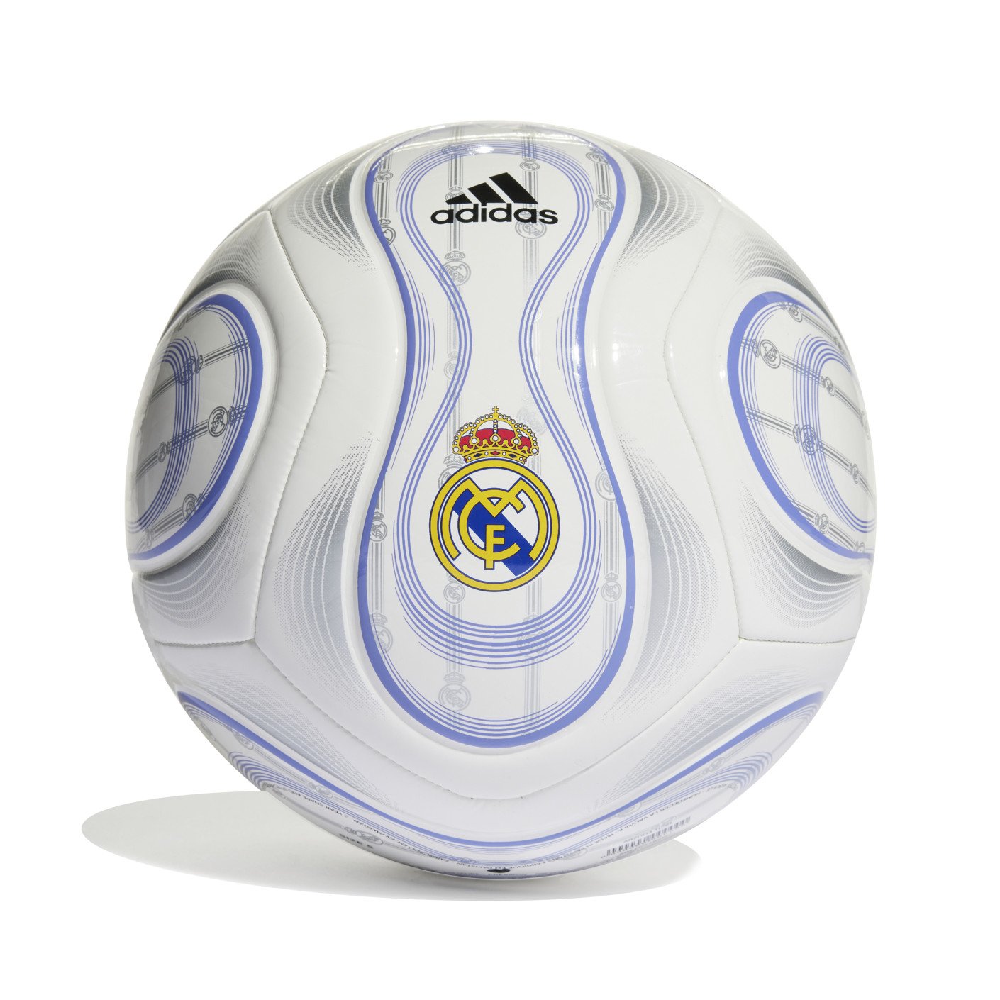 adidas Real Madrid Club Voetbal Wit Zilver Paars