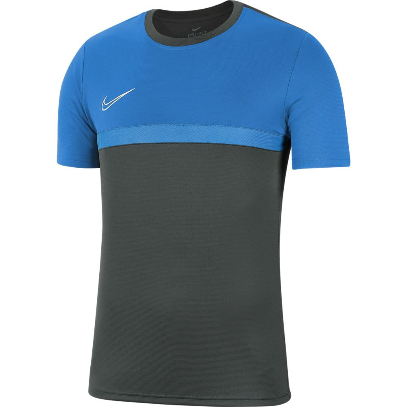 Nike Dry Academy Pro Trainingsshirt Kids Donkergrijs Blauw