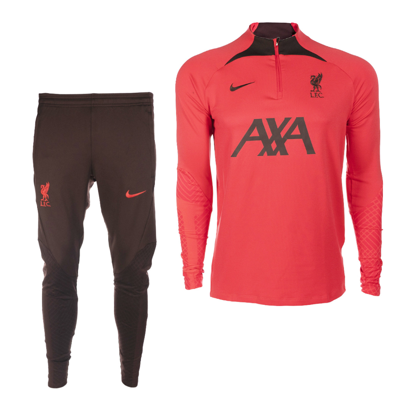 veel plezier Trend zadel Nike Liverpool Strike Trainingspak 2022-2023 Rood Bordeauxrood