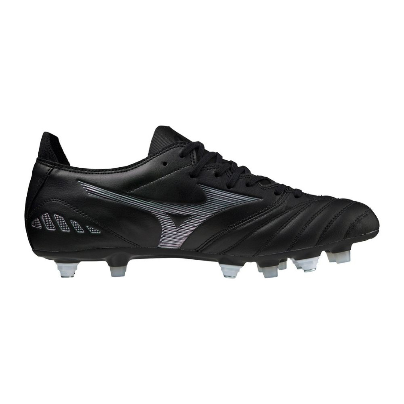 Mizuno Morelia Neo III ProMix Iron Stud Football Shoes (SG) Black