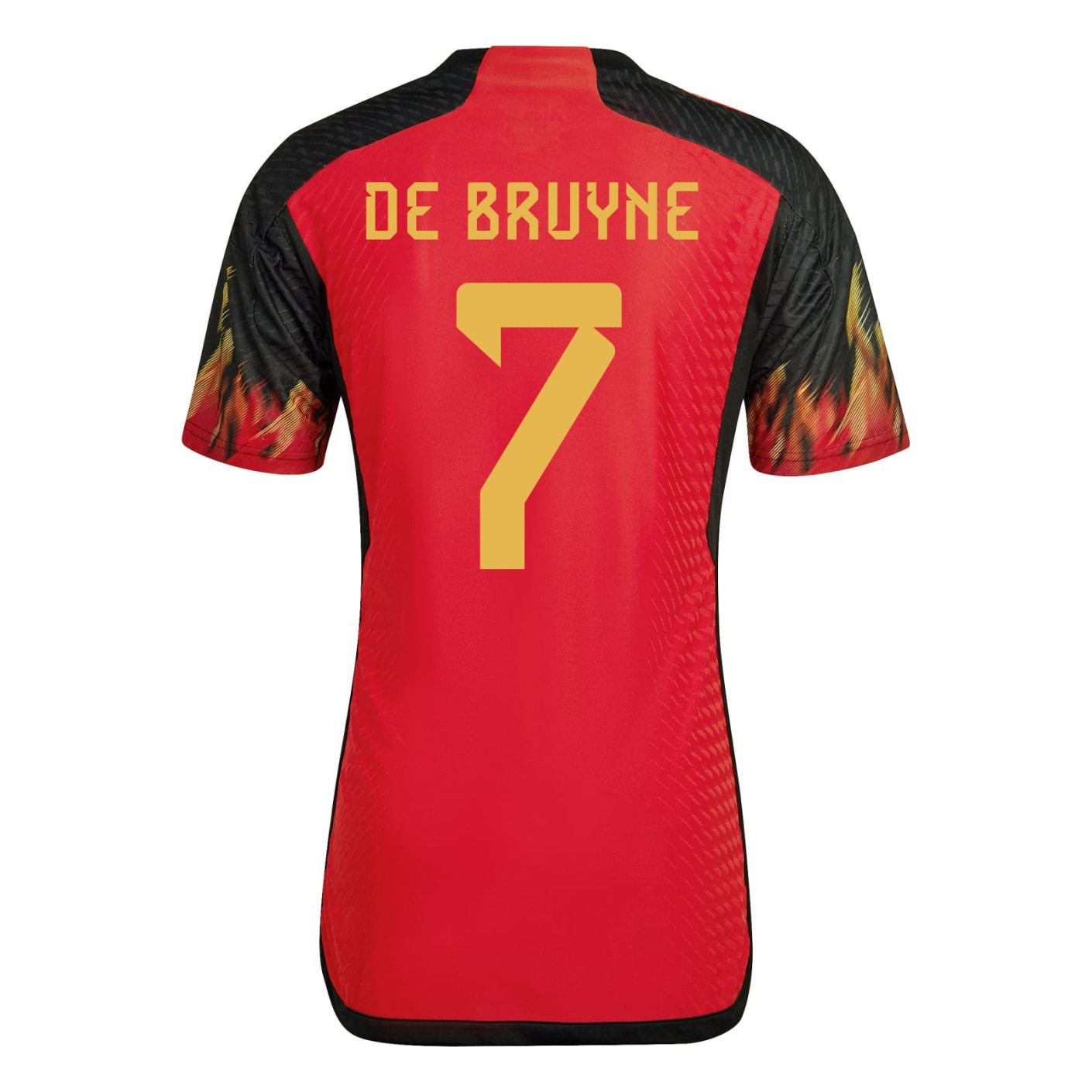 adidas België De Bruyne 7 Authentic Thuisshirt 2022-2024