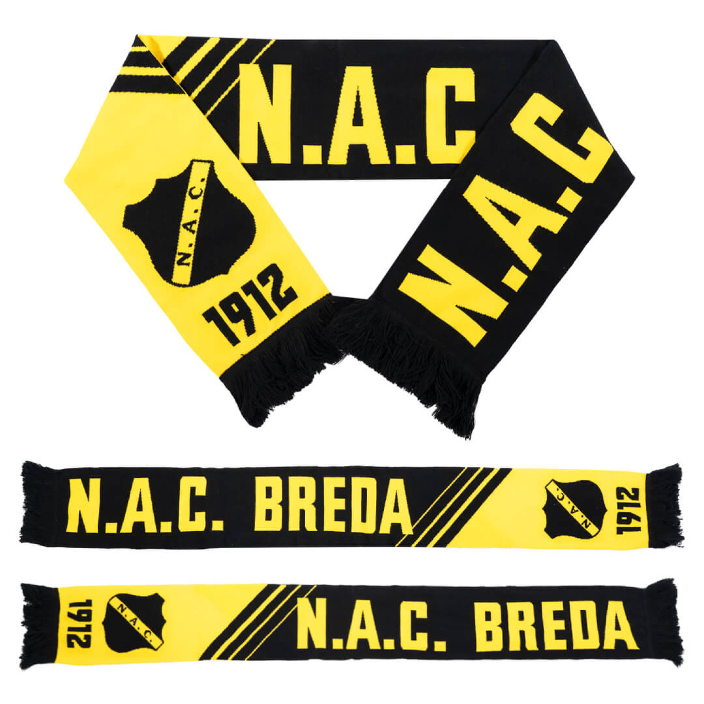 NAC Breda Zwart-Geel 1912 Sjaal