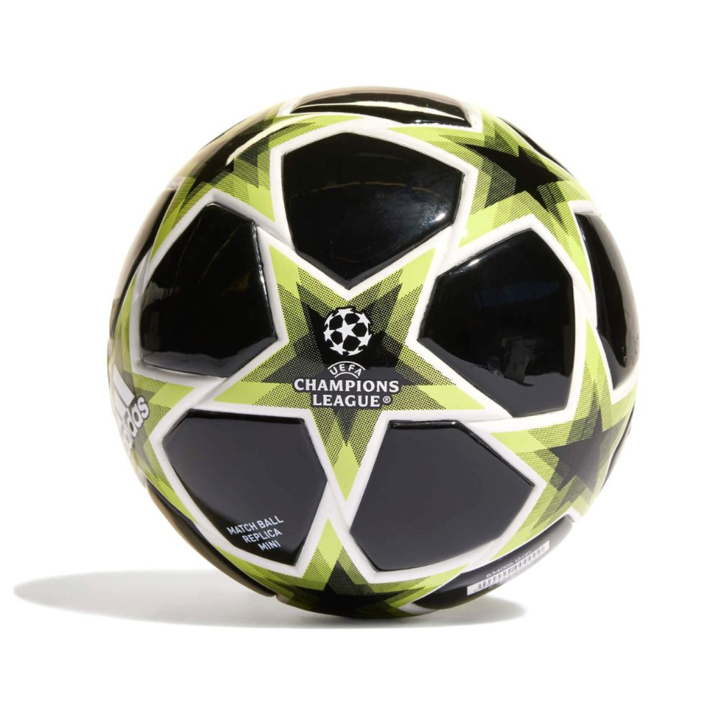 adidas UEFA Champions League Real Madrid Mini Voetbal Zwart Geel Wit