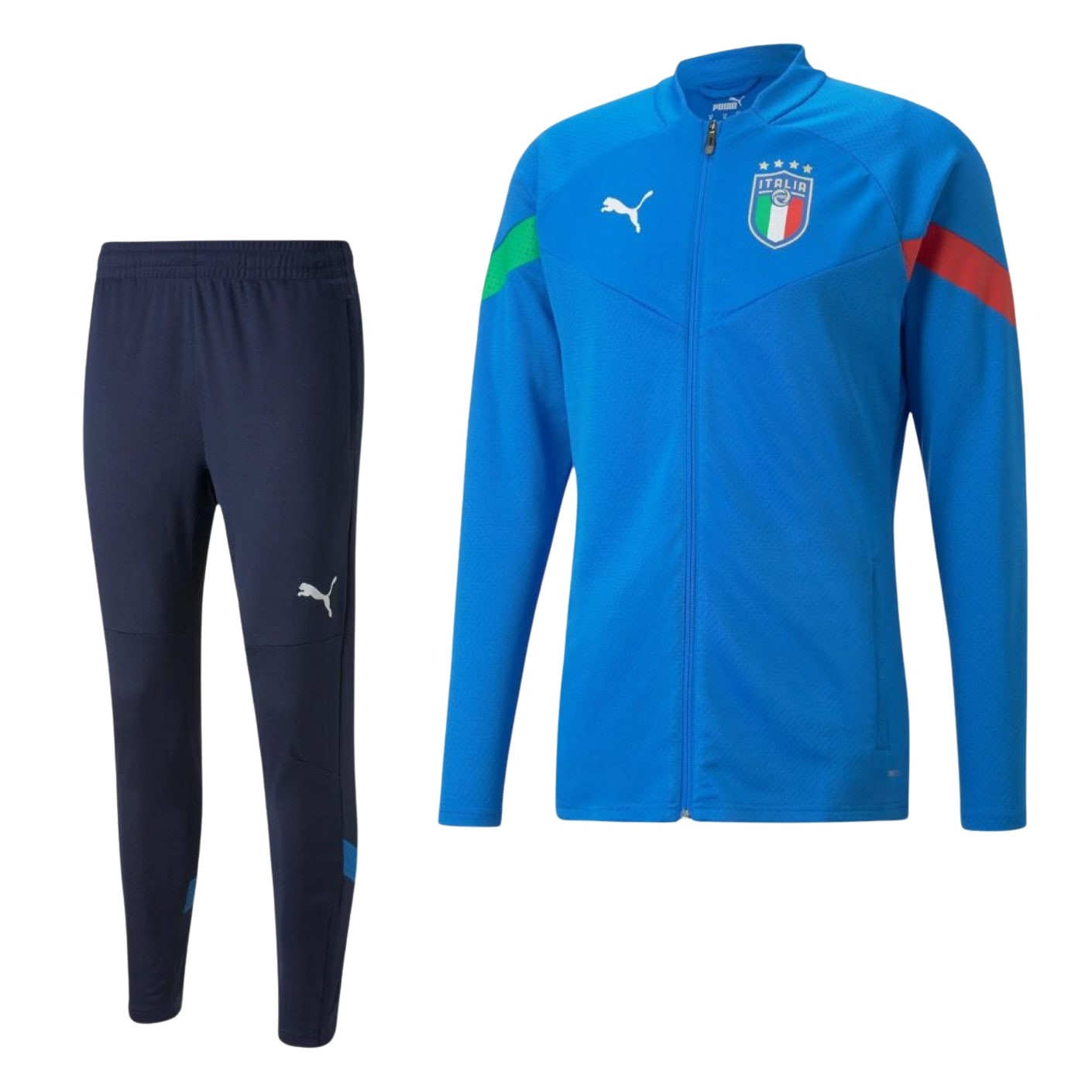 voering twee weken Overweldigend PUMA Italie Trainingspak 2022-2024 Blauw Donkerblauw