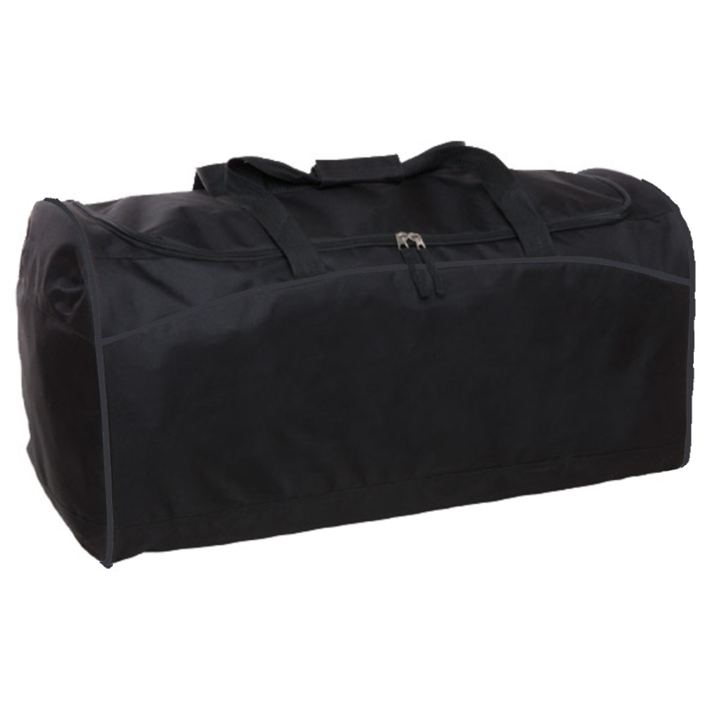 Teambag XLarge (80 cm) zwart incl. 2-zijdig opdruk