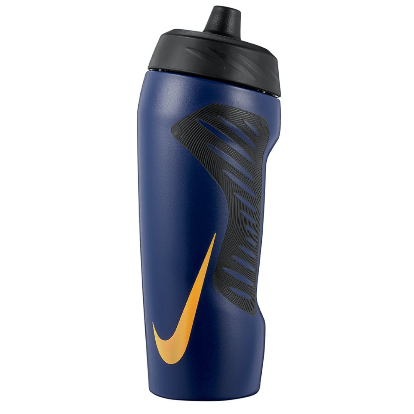 Nike Hyperfuel Sportbidon 530ML Donkerblauw Oranje Zwart