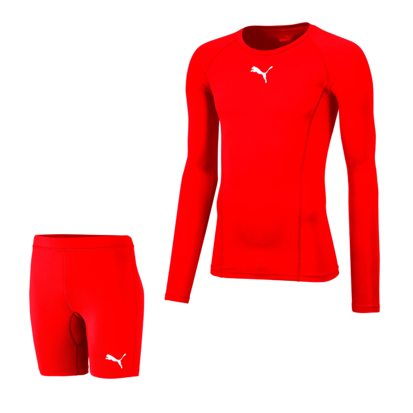 PUMA TeamLiga Baselayer Training Set Kids Red Red