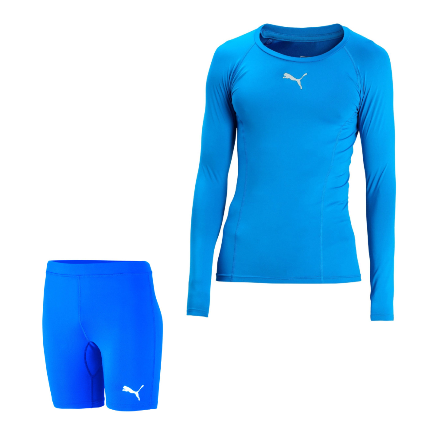 PUMA TeamLiga Baselayer Training Set Kids Blue Blue