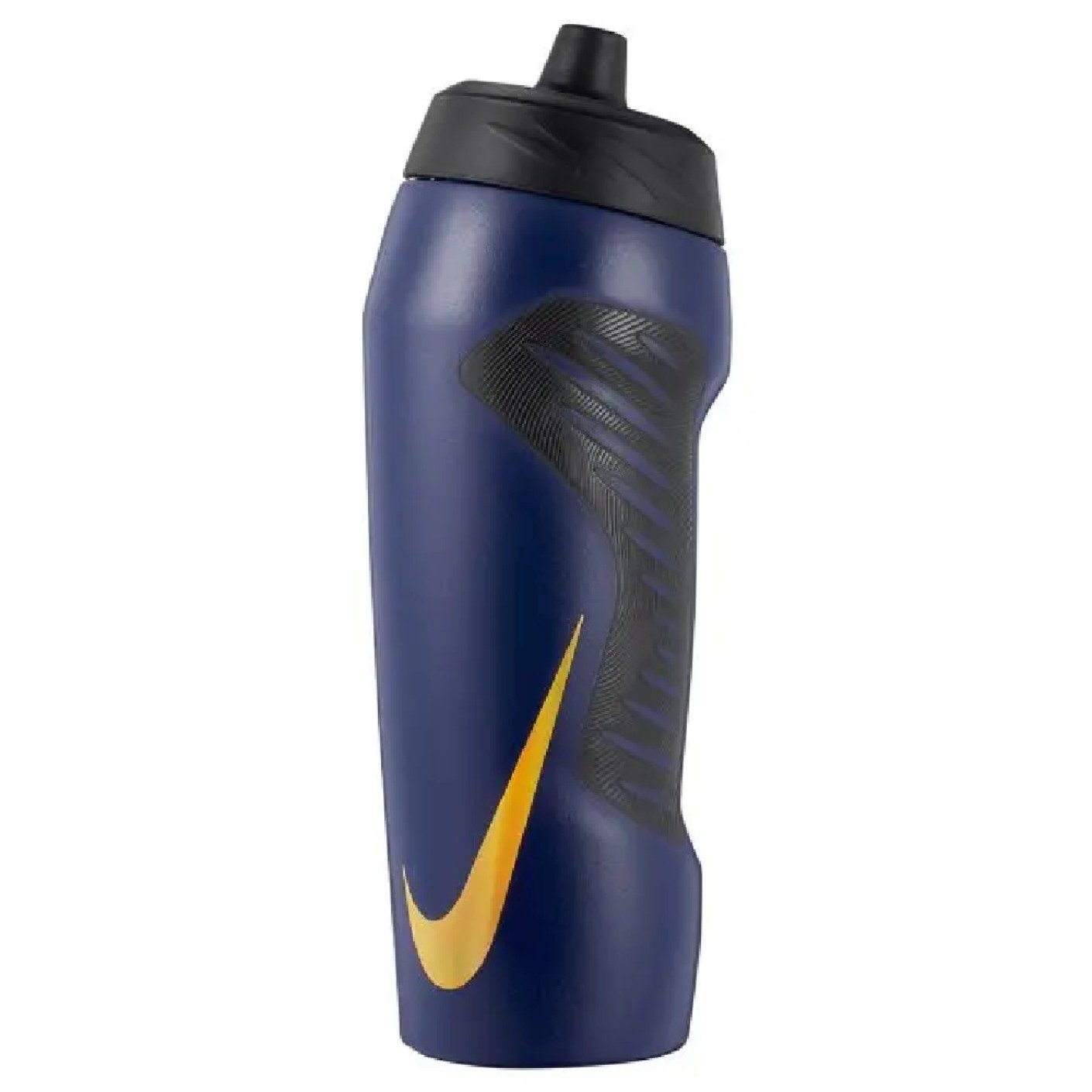 Nike Hyperfuel Sportbidon 700ML Donkerblauw Zwart Geel