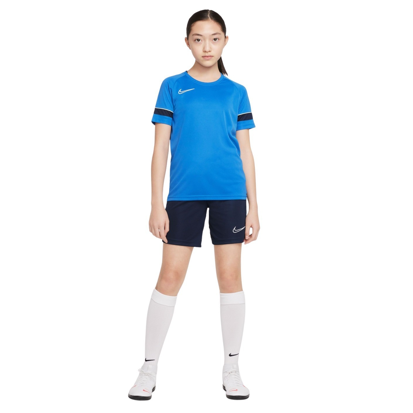 Nike Dri-Fit Academy 21 Trainingsset Kids Royal Blauw