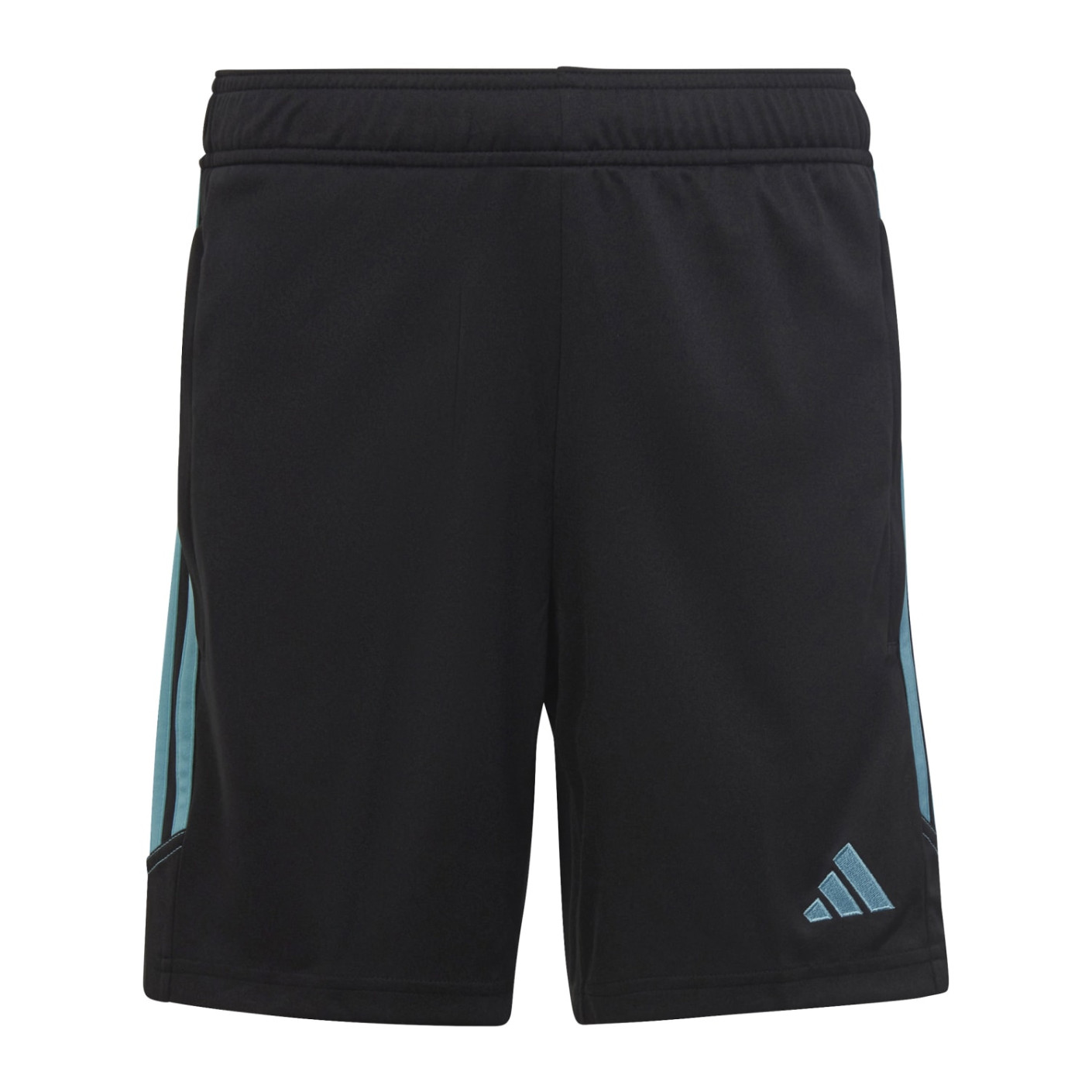 adidas Tiro 23 Club Trainingsbroekje Kids Zwart Blauw