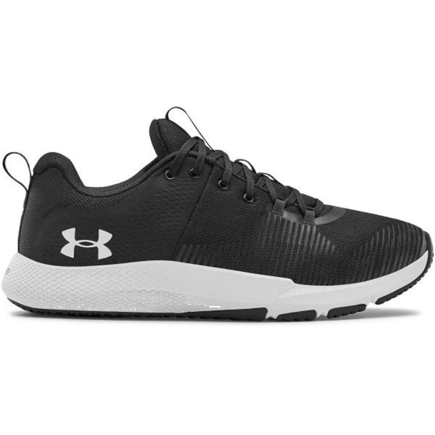 Under Armour Charged Engage Hardloopschoenen Zwart Wit