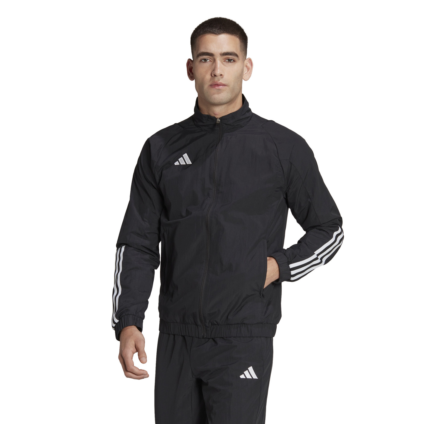 adidas Tiro 23 Competition Presentatie Trainingsjack Zwart Wit