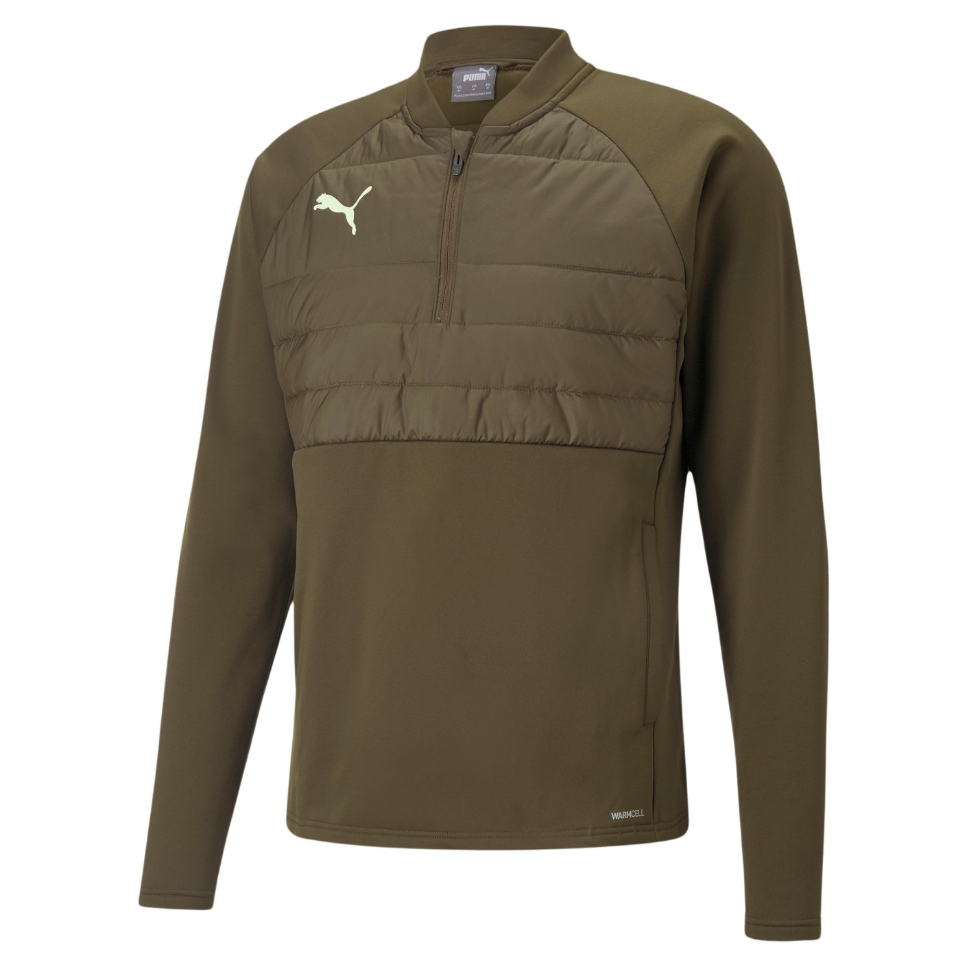 PUMA Individual Liga Hybrid Trainingstrui Olijfgroen