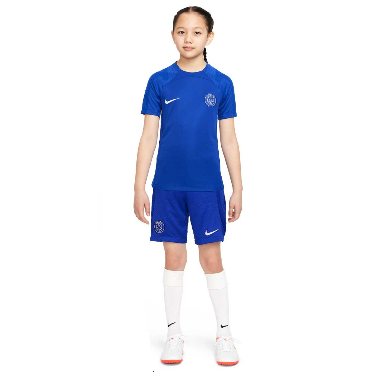 Nike Paris Saint Germain Strike Trainingsset 2022-2023 Kids Blauw Wit