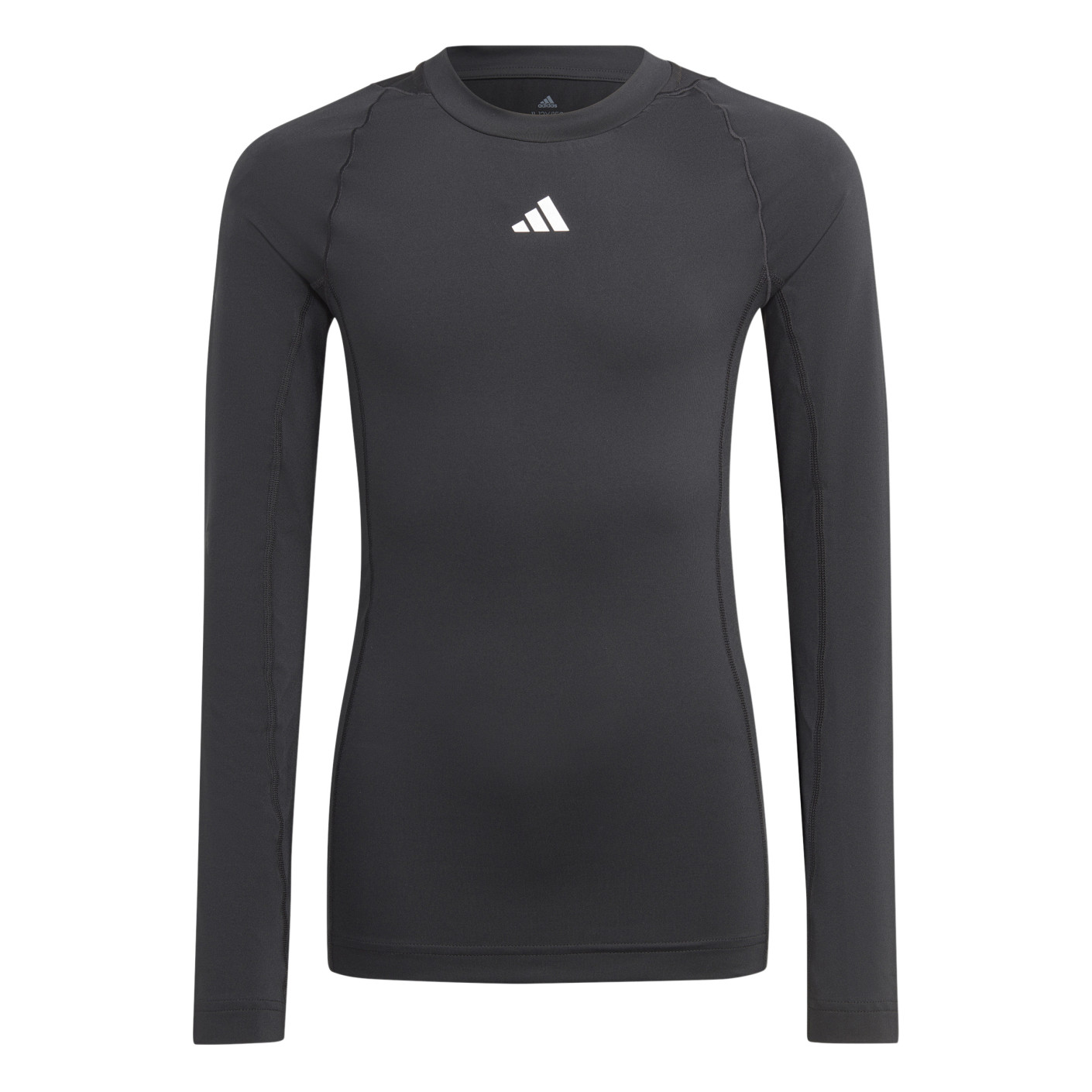 adidas Techfit Long Sleeve Base Layer Kids Black
