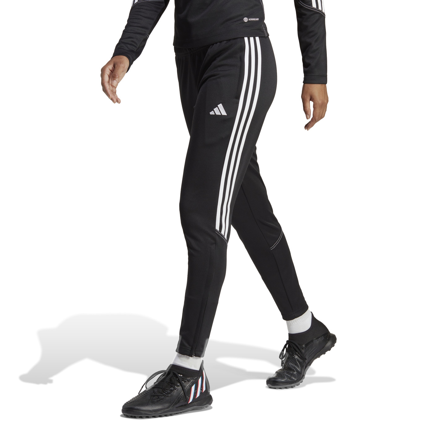 Verleiden accessoires Dekking adidas Tiro 23 Club Trainingsbroek Dames Zwart Wit