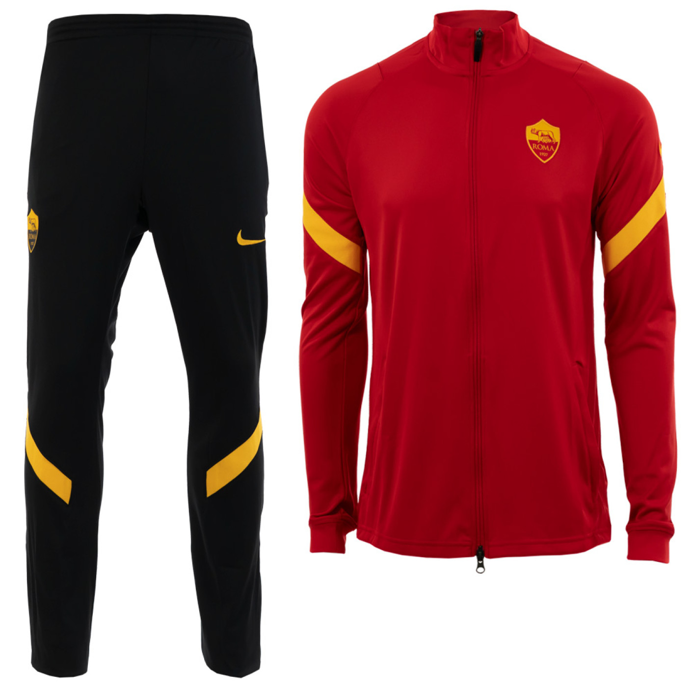 Nike AS Roma Dry Strike Trainingspak 2020-2021 Rood