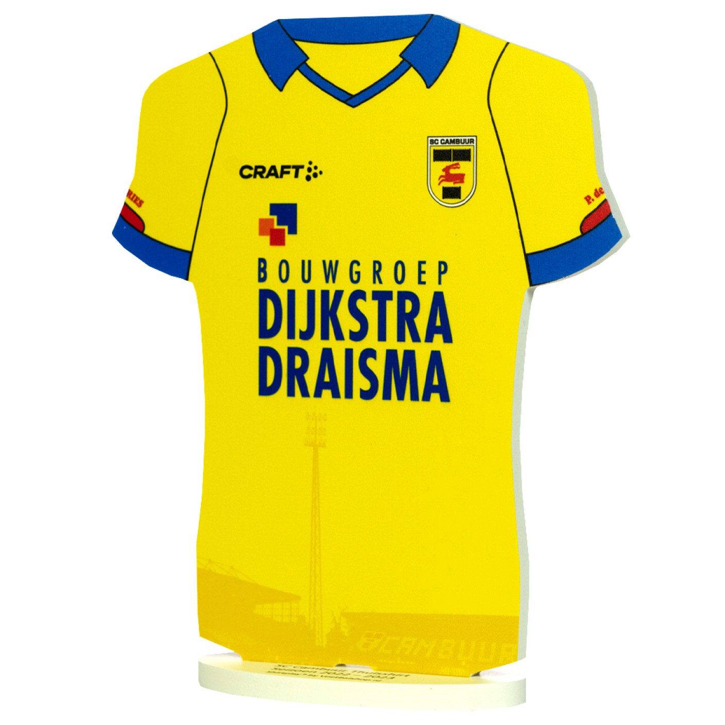 SC Cambuur Shirtplay Thuisshirt 2022-2023