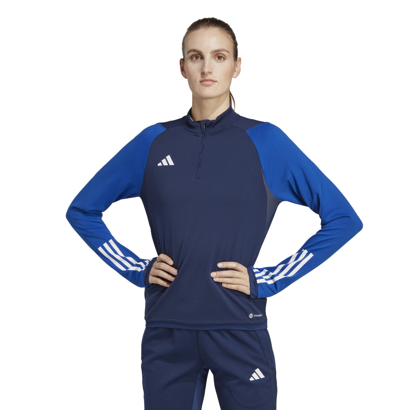 adidas Tiro 23 Competition Trainingstrui Dames Donkerblauw Blauw