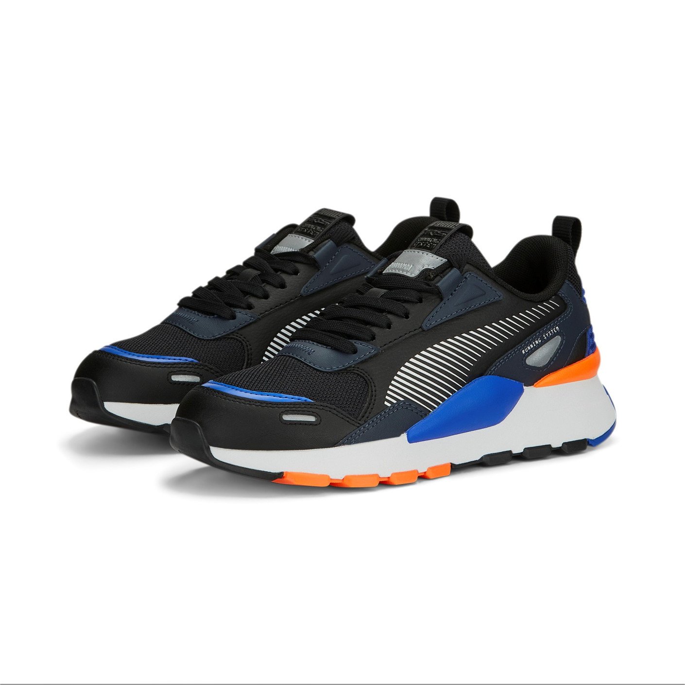 PUMA RS Pop Sneakers Kids Zwart Blauw Oranje