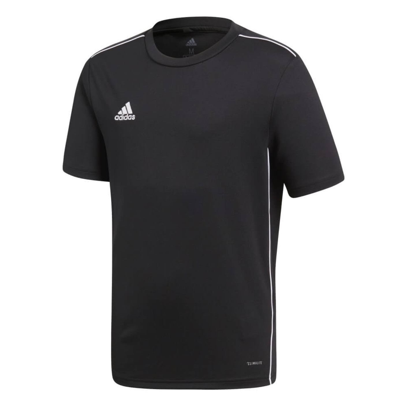 adidas Core18 Voetbalshirt Kids Black White