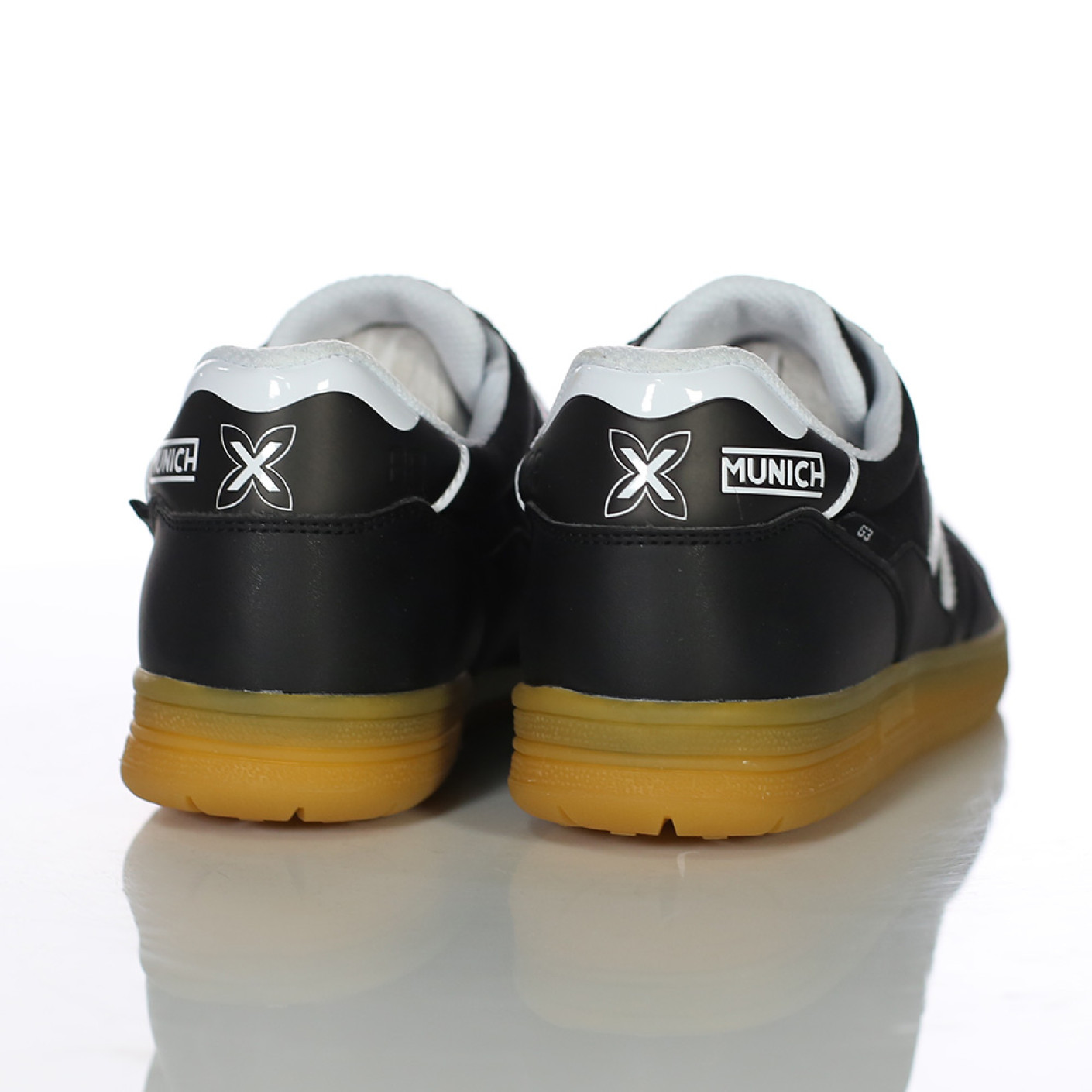 Munich G3 Indoor Football Boots - Black & White - Voetbalshop.nl