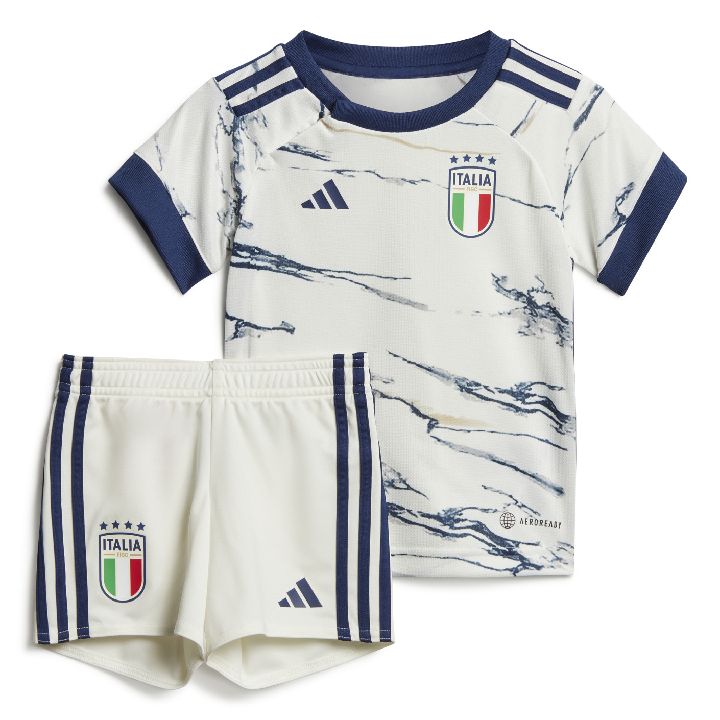 september minimum commando adidas Italië Uittenue 2023-2024 Baby