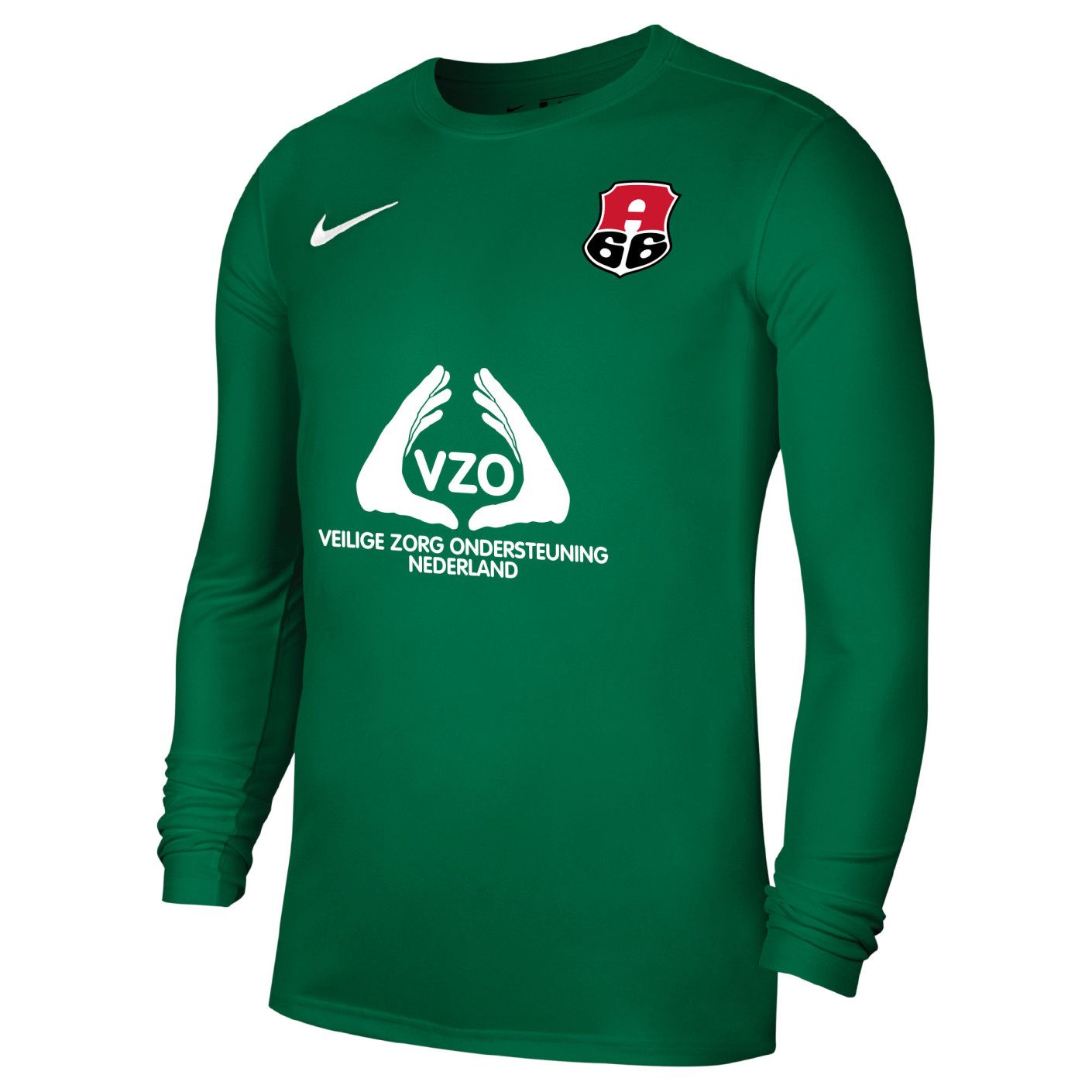 VV Alexandria '66 Keepersshirt Junior Lange Mouwen Groen