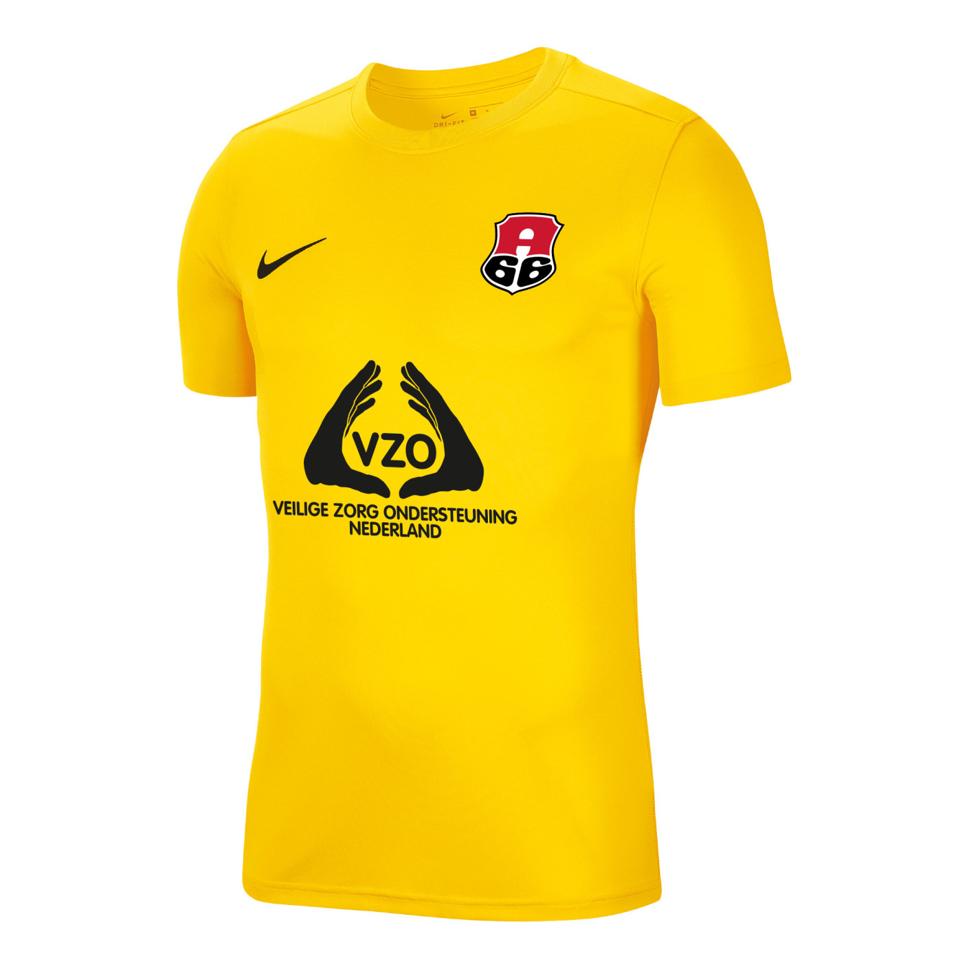 VV Alexandria '66 Keepersshirt Junior Korte Mouwen Geel