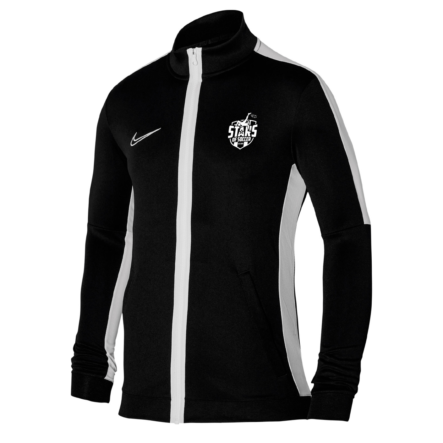 Stars of Soccer Training Jacket Junior Black