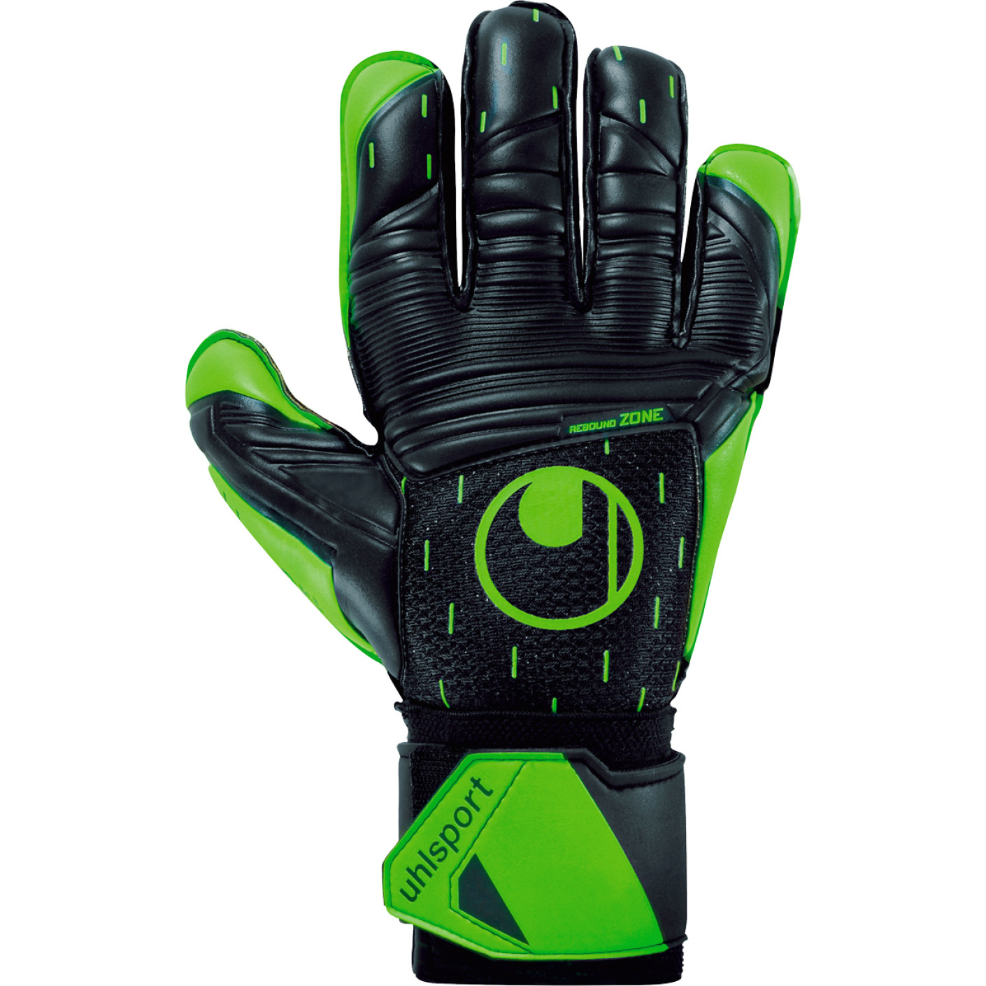 Uhlsport Classic Soft Advanced Keepershandschoenen Zwart Groen Wit