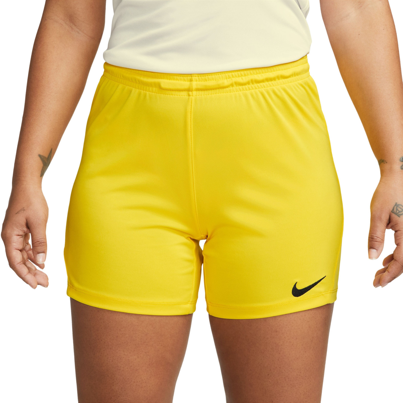 Nike Dri-FIT Park III Women's Yellow Football Shorts