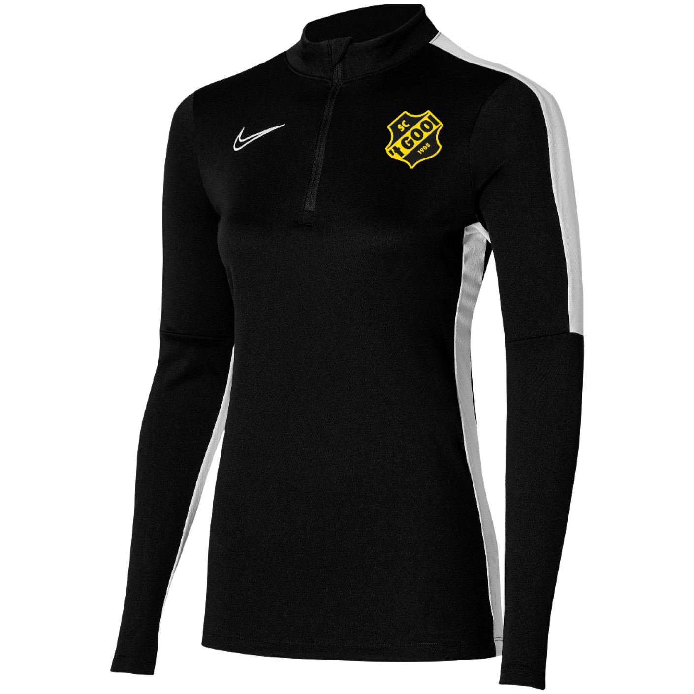 SC 't Gooi Trainingstrui 1/4-Zip Dames Zwart Wit