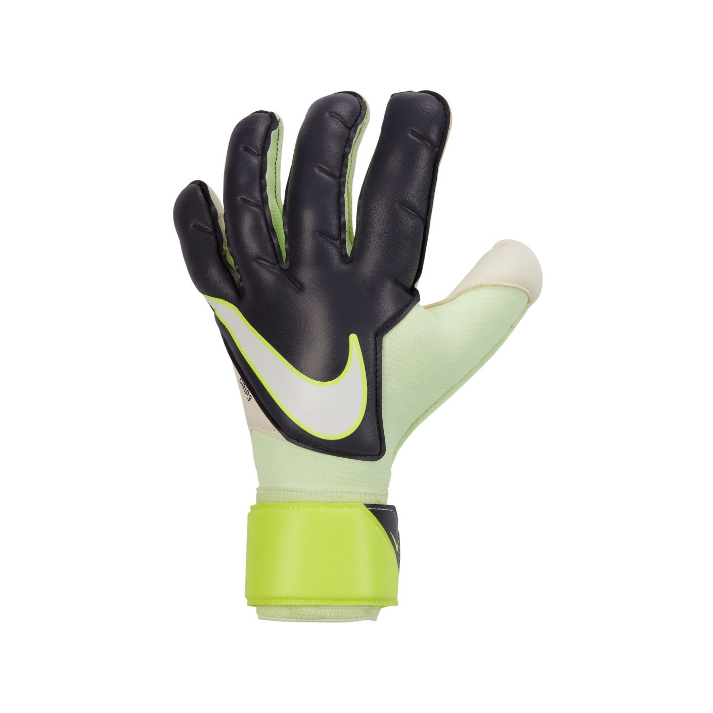 Nike Grip 3 Keepershandschoenen Lichtgroen Zwart Wit
