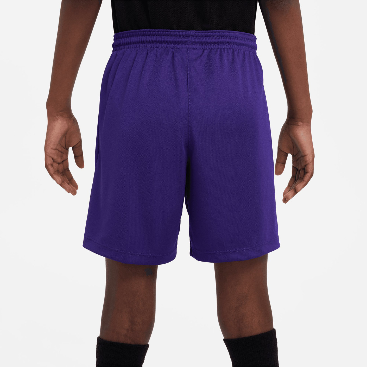 purple nike football shorts