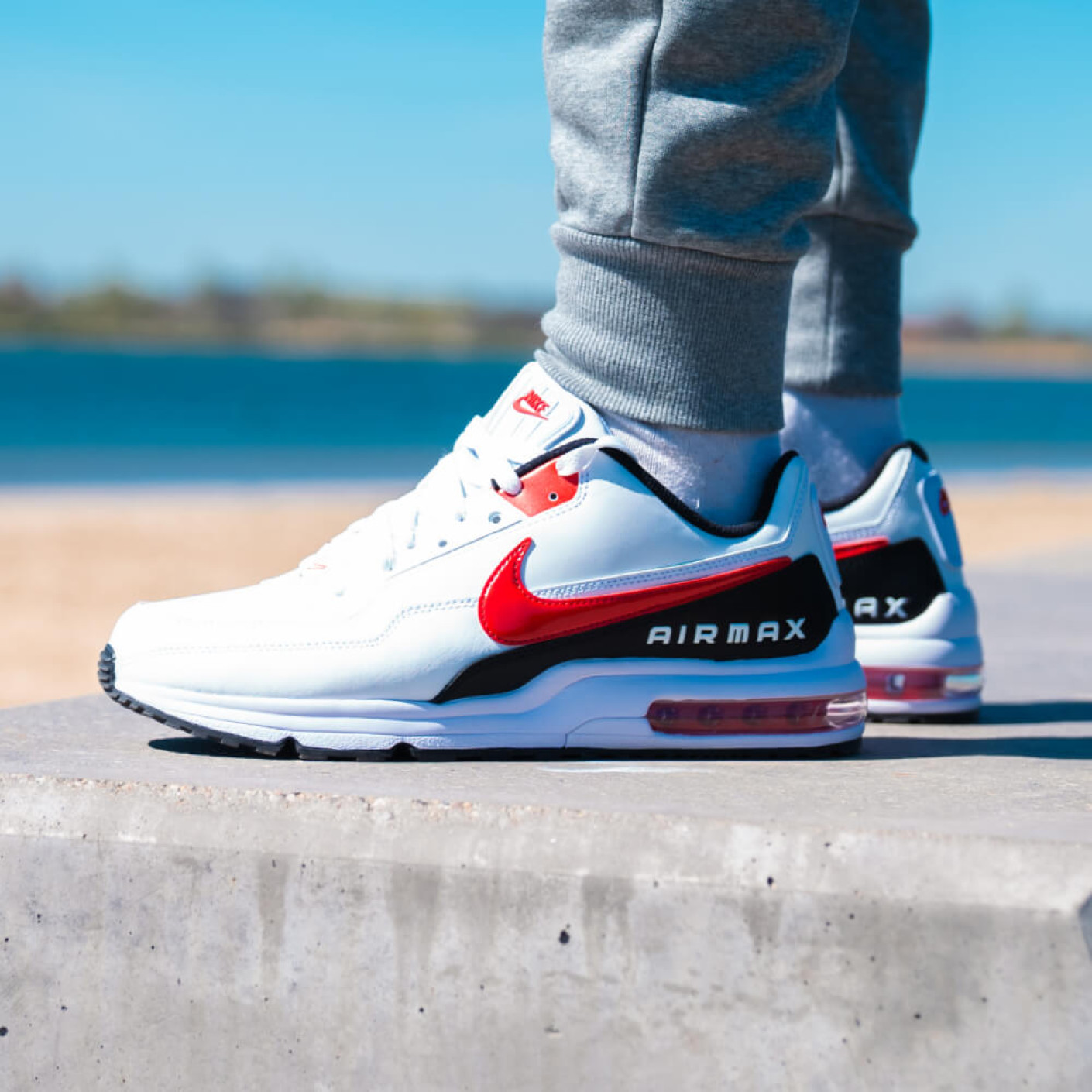 Nike Air Max Limited 3 Sneakers Wit Rood Zwart - Voetbalshop.nl