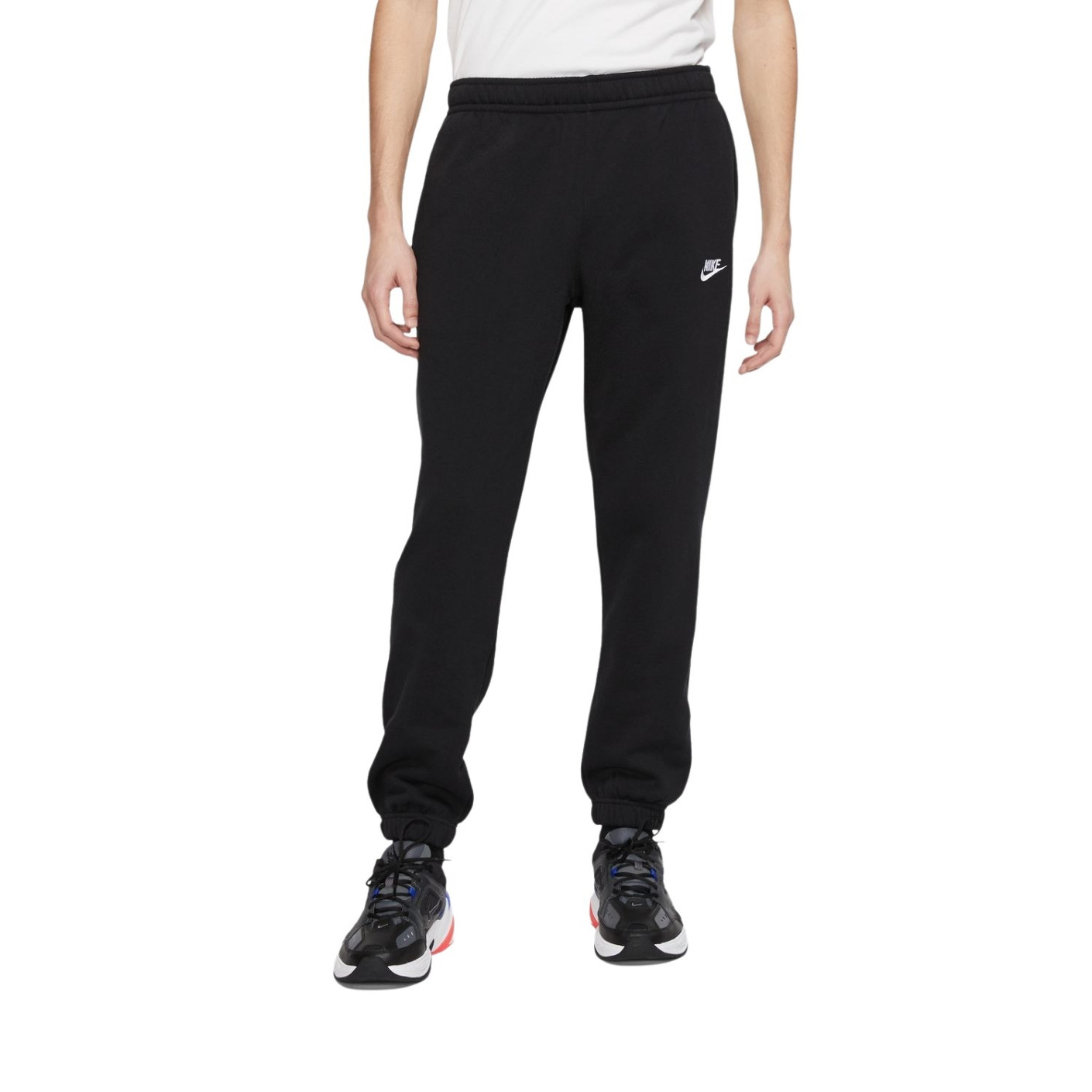 Nike Sportswear Club Fleece Joggingbroek Zwart Wit