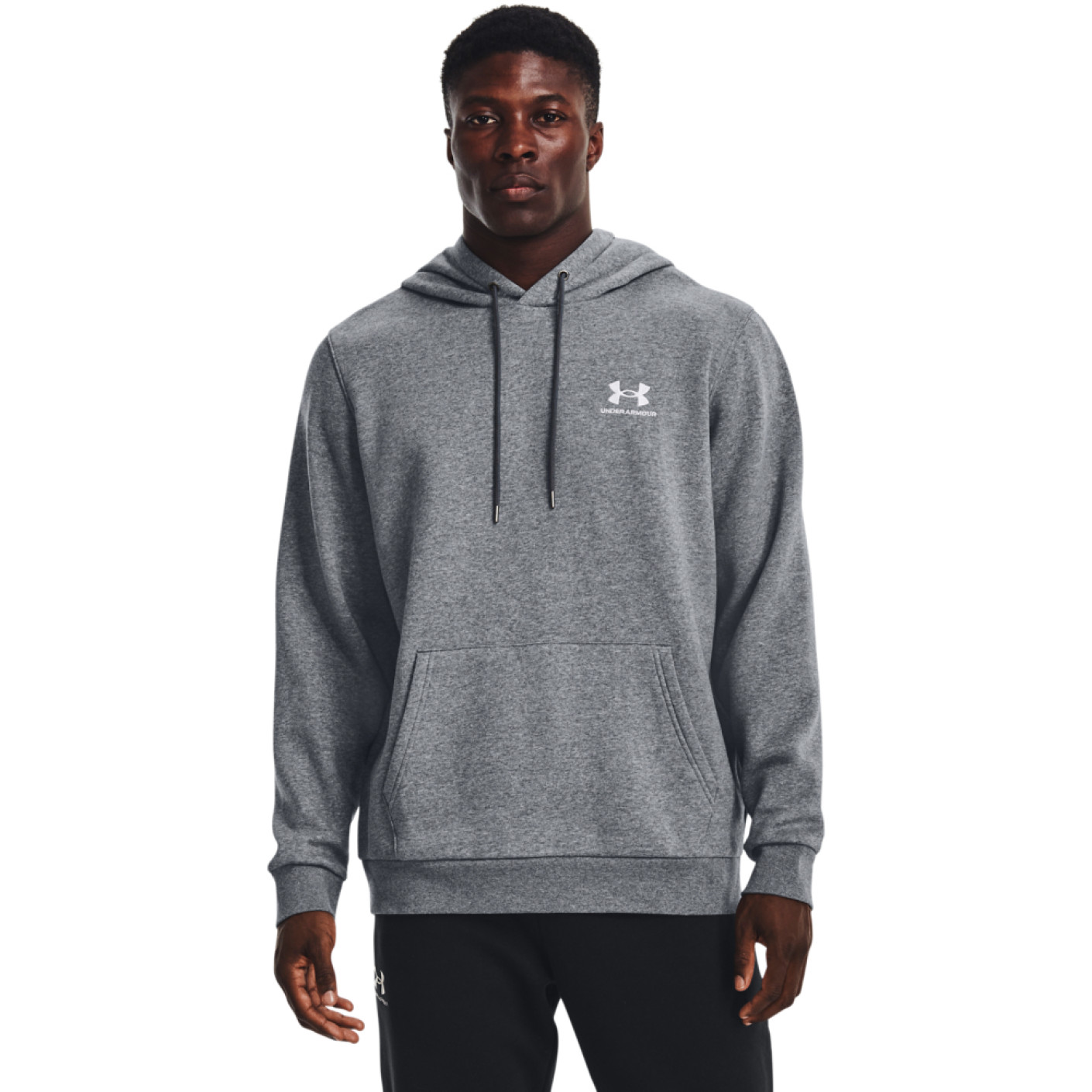 Under Armour Icon Fleece Hoodie Grijs Wit