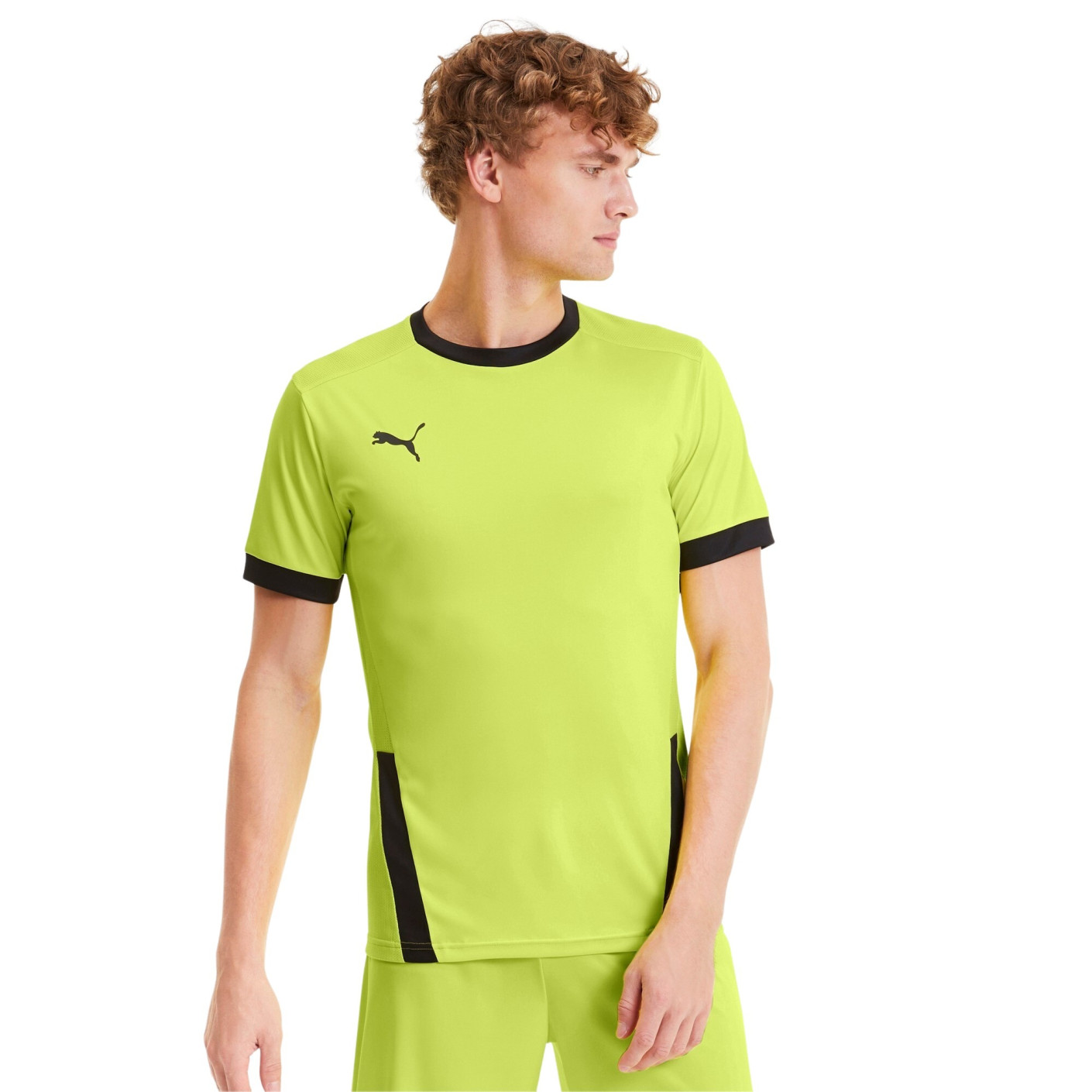 PUMA TeamGOAL 23 Trainingsshirt Lichtgroen Zwart