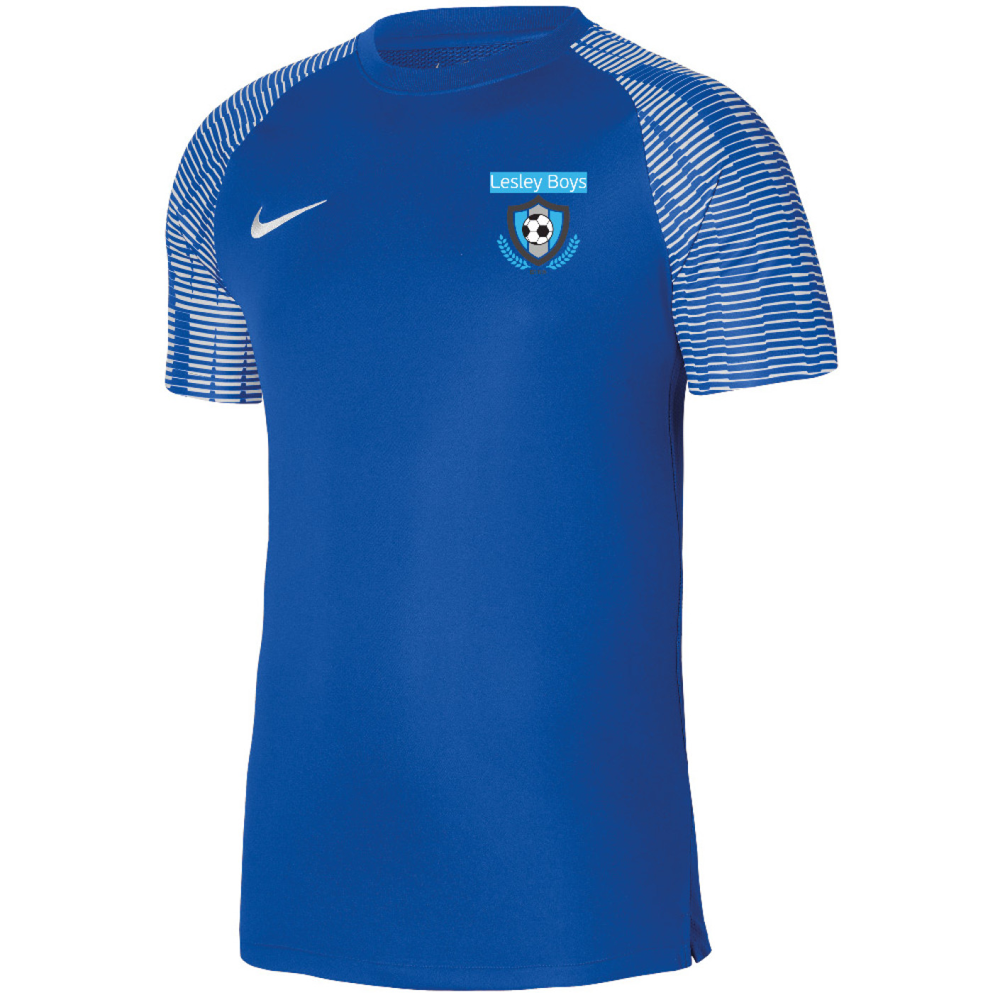 FC Lesley Boys Trainingsshirt Blauw Wit