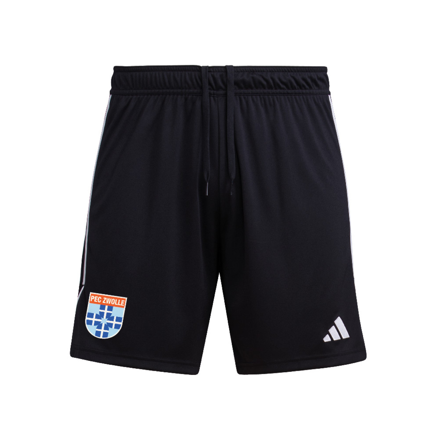 adidas PEC Zwolle Trainingsbroekje 2023-2024 Zwart Wit