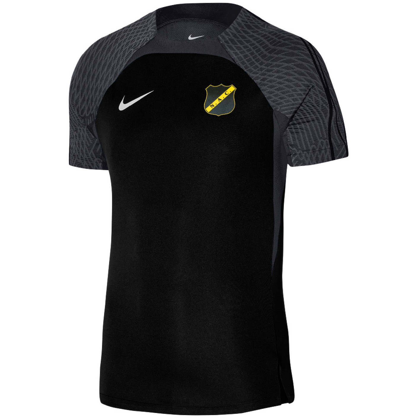 Nike NAC Breda Trainingsshirt 2023-2024 Kids Zwart Grijs Wit