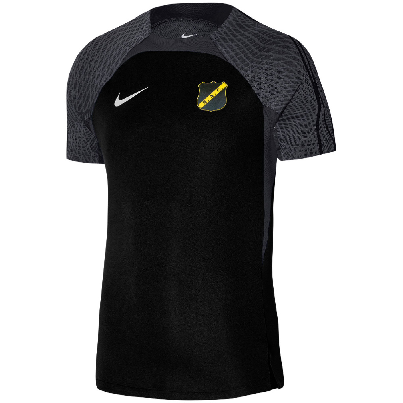 Nike NAC Breda Trainingsshirt 2023-2024 Kids Zwart Grijs Wit